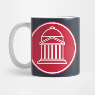 Dallas Hall Red Circle Mug